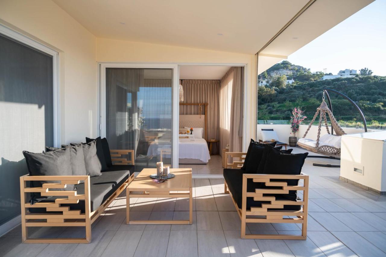 Helen Luxury Holiday House With Sea View Retimno Zewnętrze zdjęcie