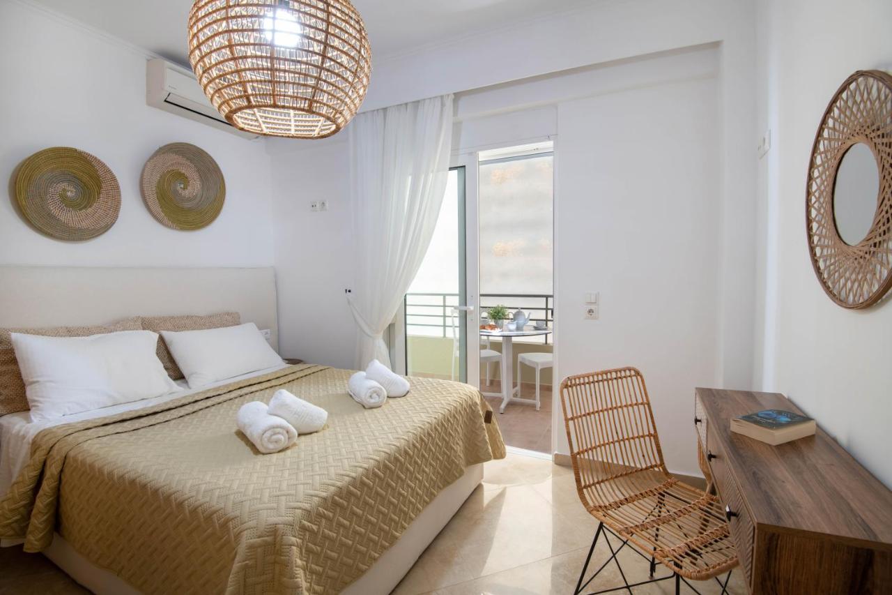 Helen Luxury Holiday House With Sea View Retimno Zewnętrze zdjęcie
