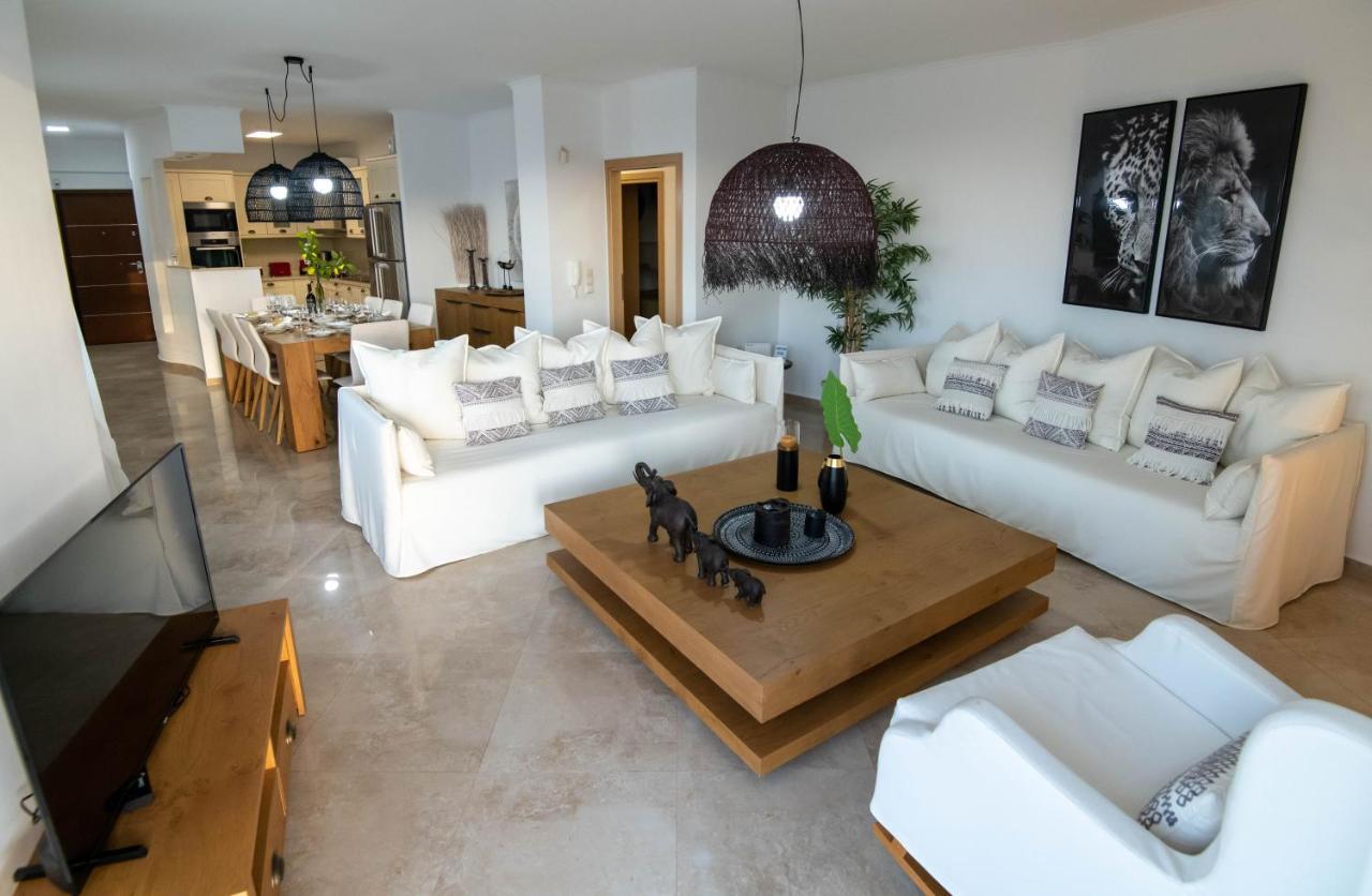 Helen Luxury Holiday House With Sea View Retimno Zewnętrze zdjęcie